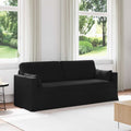 Sofa Schwarz 198 x 78 x 80 cm Stoff
