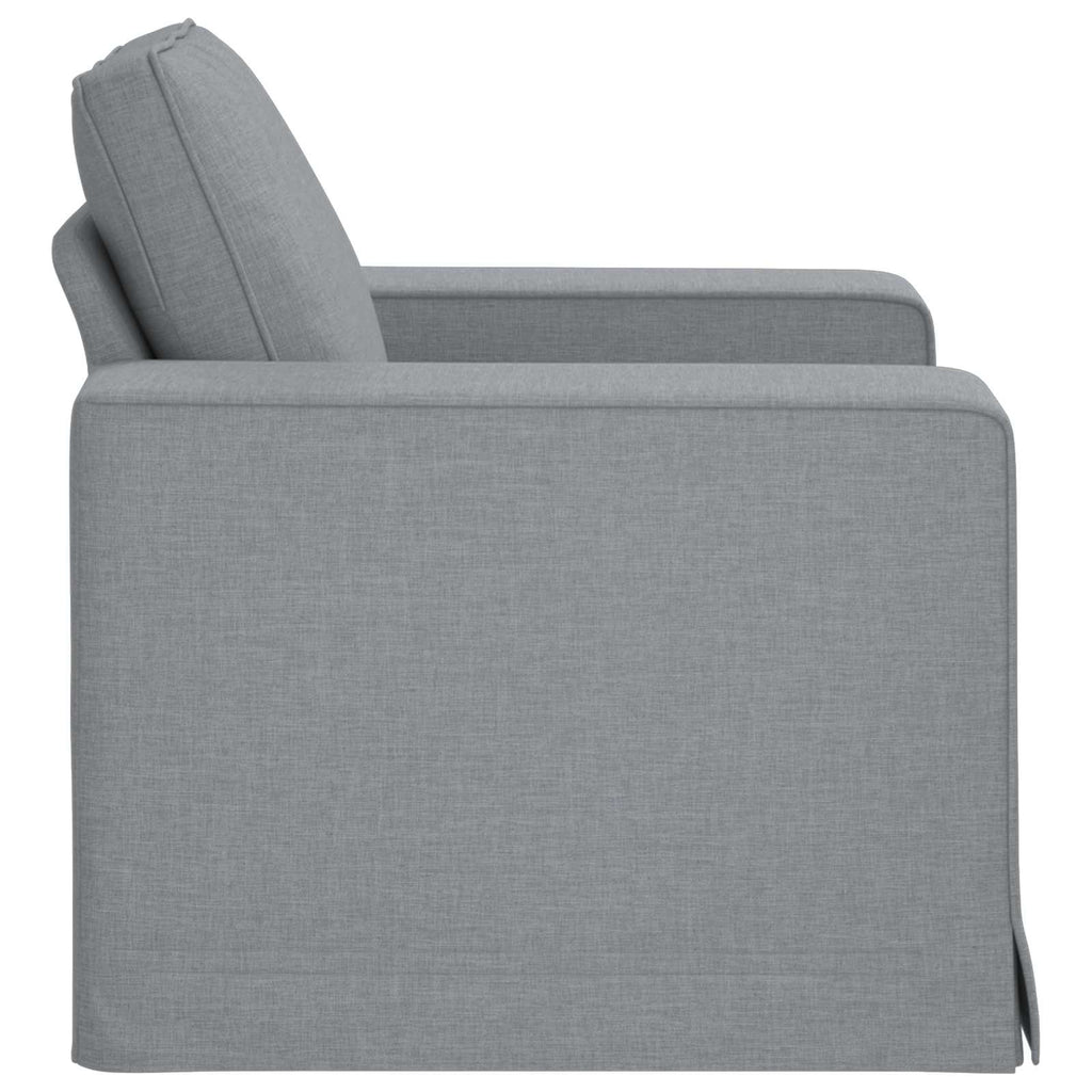 Sofa Hellgrau 103 x 80 x 82 cm Stoff