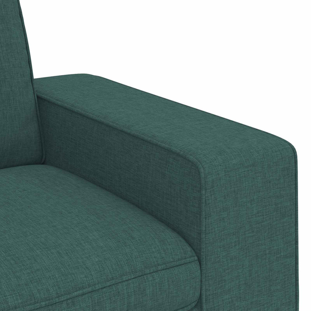 Sofa Dunkelgrün 103 x 80 x 82 cm Stoff