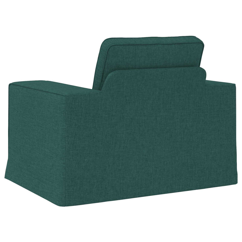 Sofa Dunkelgrün 103 x 80 x 82 cm Stoff