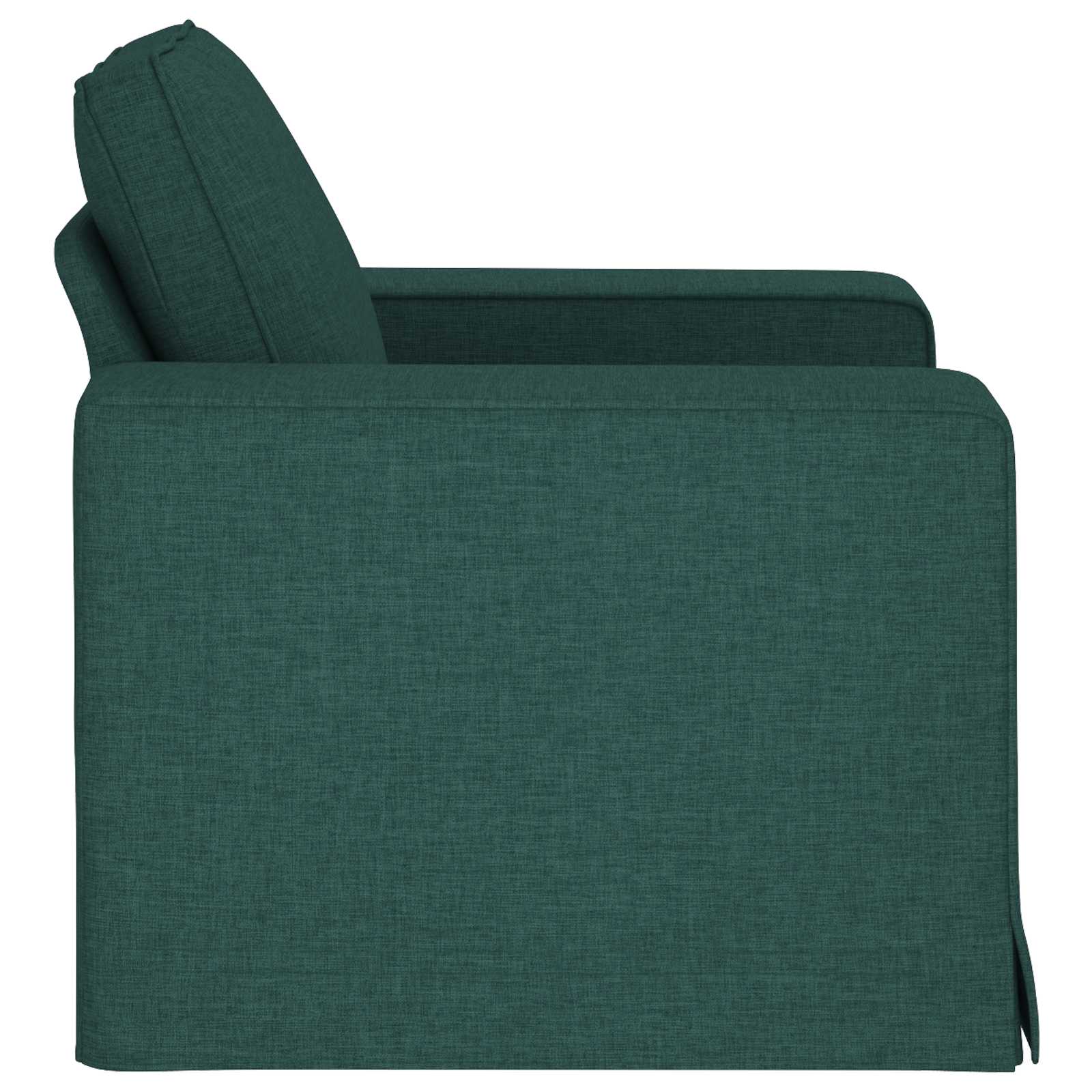 Sofa Dunkelgrün 103 x 80 x 82 cm Stoff
