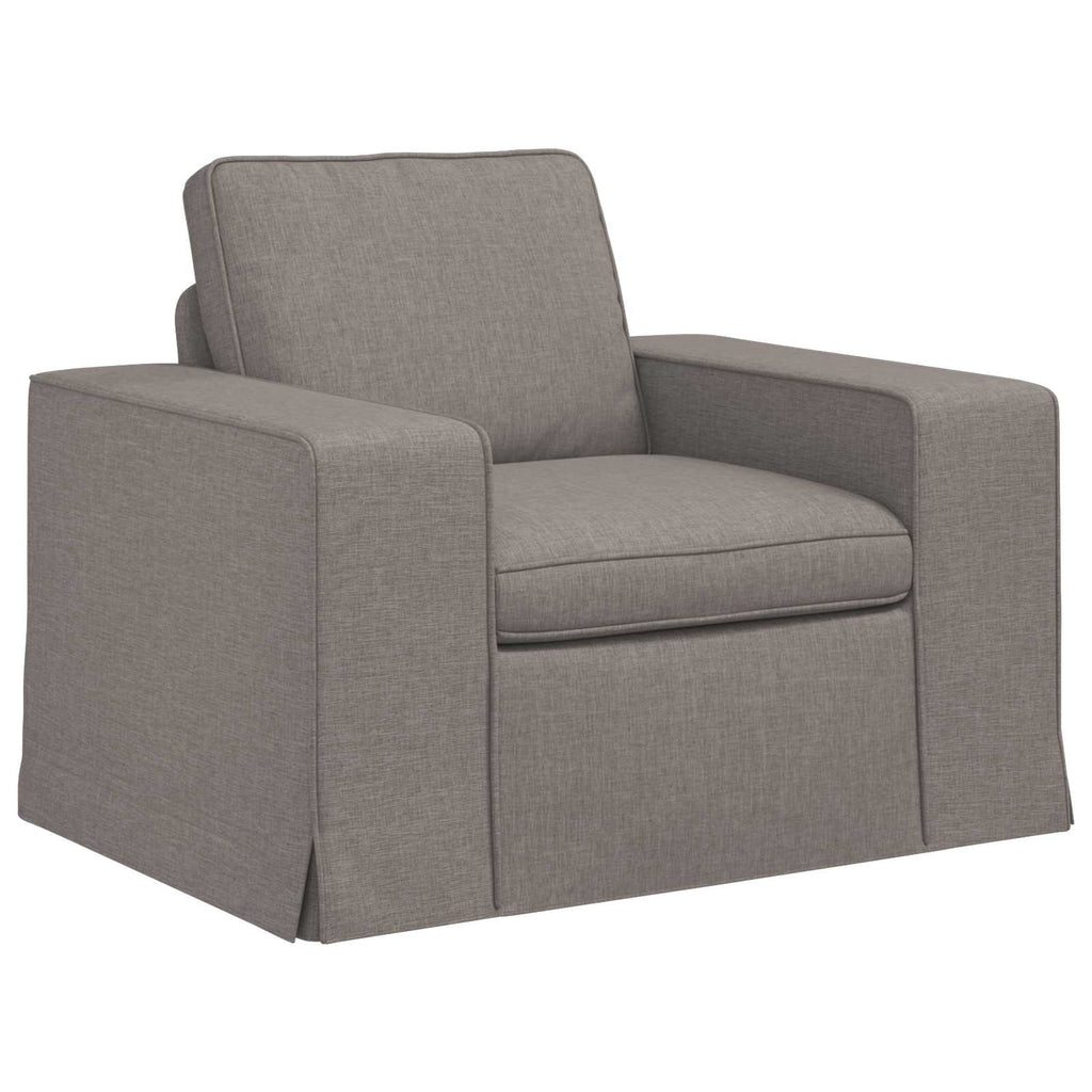 Sofa Taupe 103 x 80 x 82 cm Stoff
