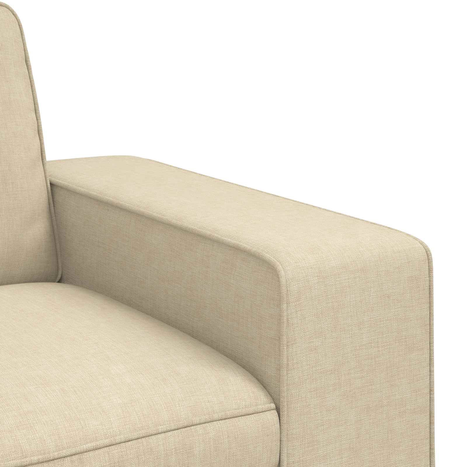 Sofa Creme 103 x 80 x 82 cm Stoff