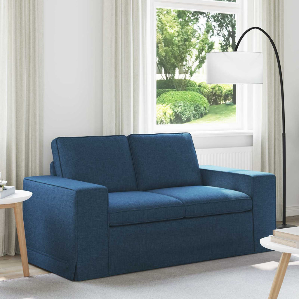 Sofa Blau 162 x 80 x 82 cm Stoff