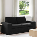 Sofa Schwarz 182 x 80 x 82 cm Stoff