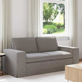 Sofa Taupe 182 x 80 x 82 cm Stoff