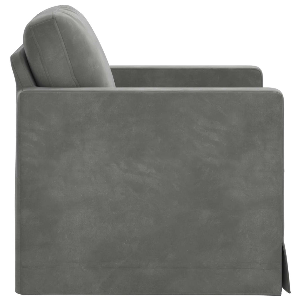Sofa Dunkelgrau 78 x 78 x 80 cm Samt
