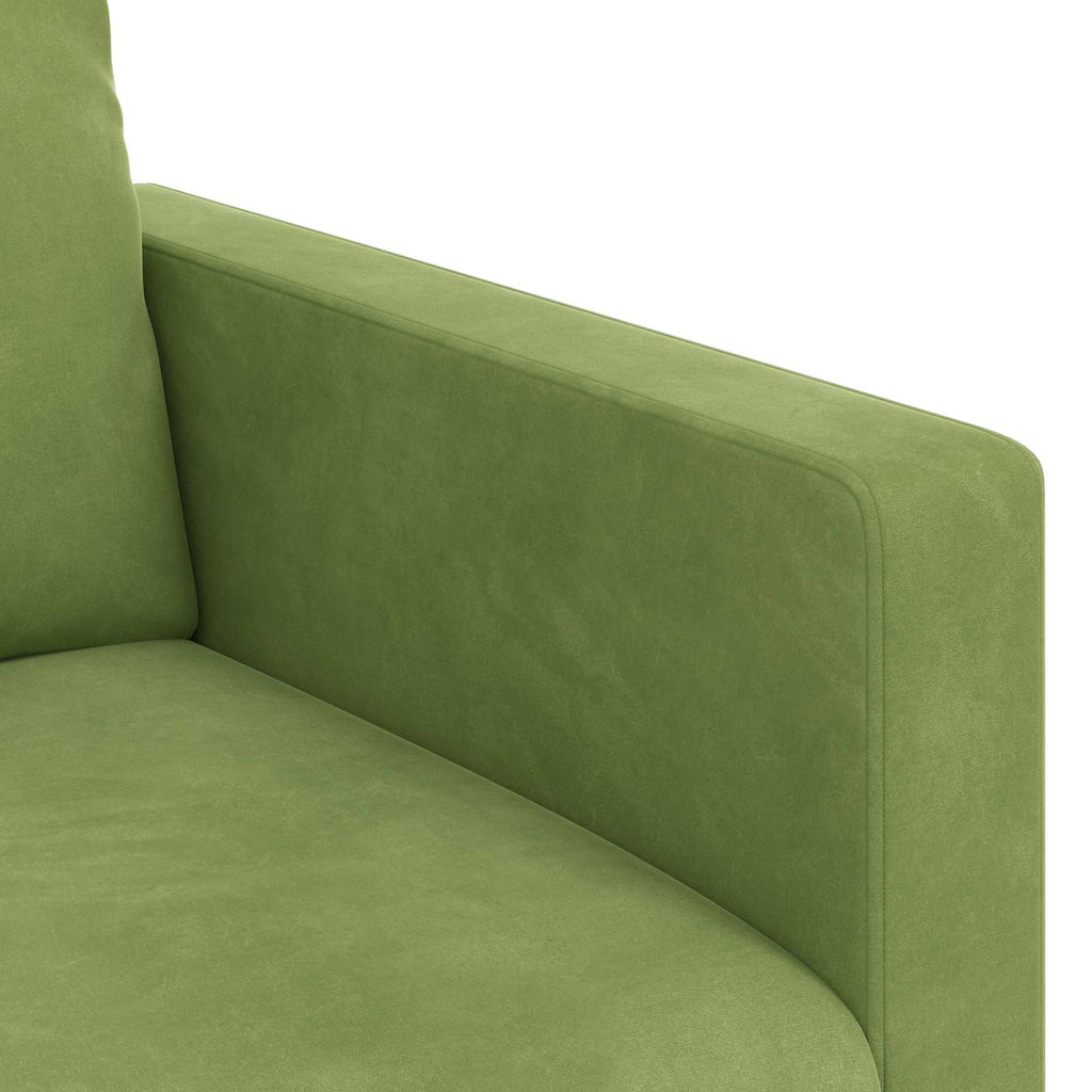 Sofa Hellgrün 78 x 78 x 80 cm Samt