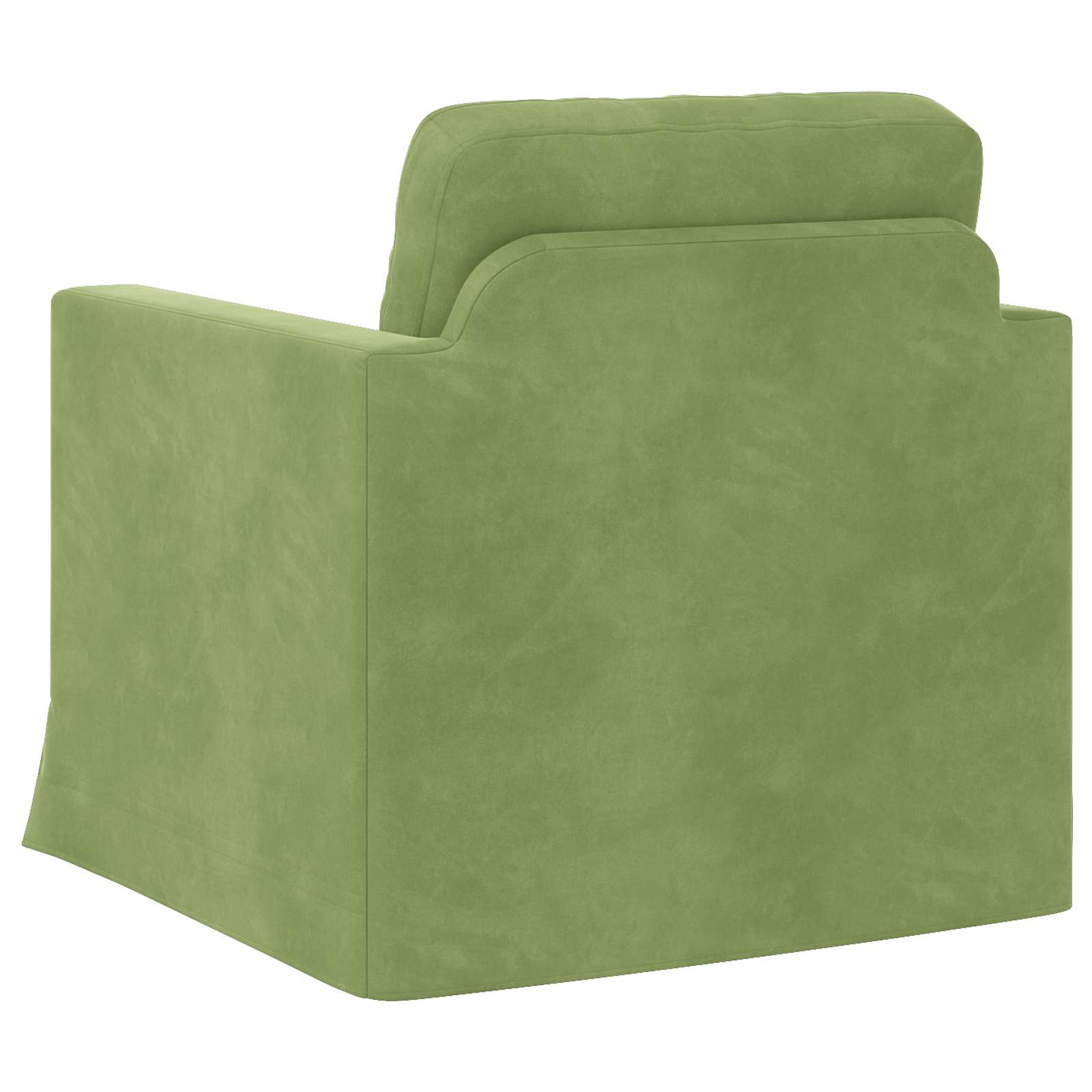 Sofa Hellgrün 78 x 78 x 80 cm Samt