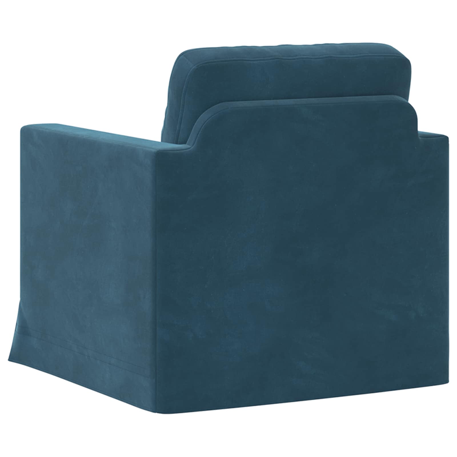 Sofa Blau 78 x 78 x 80 cm Samt
