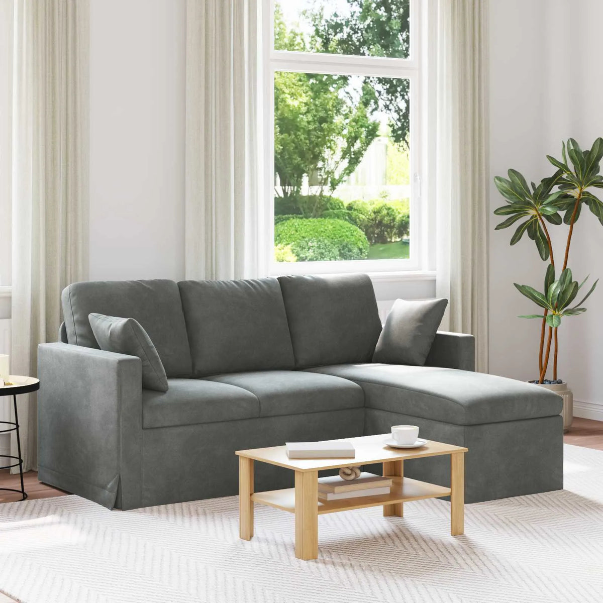Sofa aus Samt 178 × 134 × 80 cm