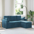 Sofa aus Samt 178 × 134 × 80 cm