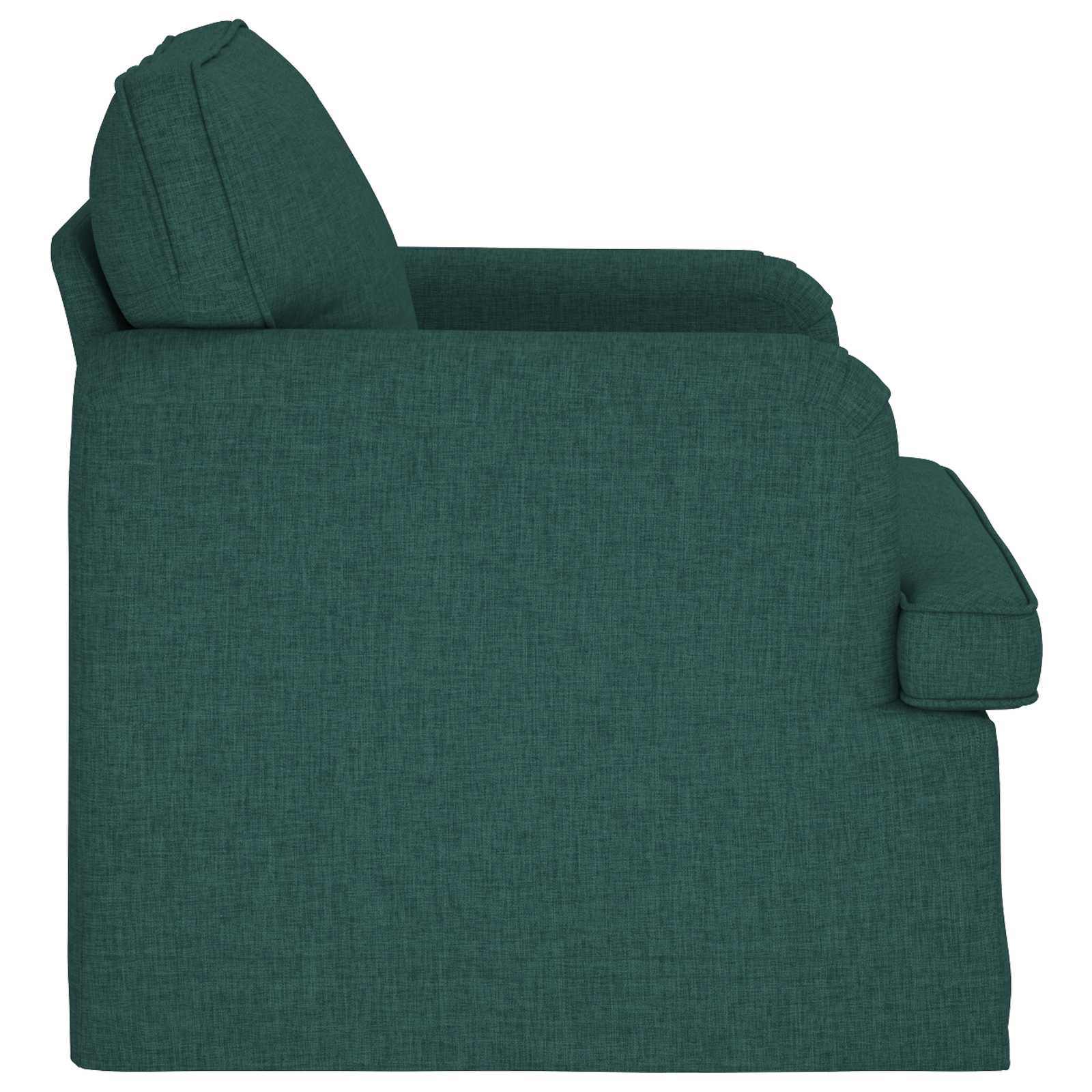 Sofa Dunkelgrün 84 x 80 x 85 cm Stoff