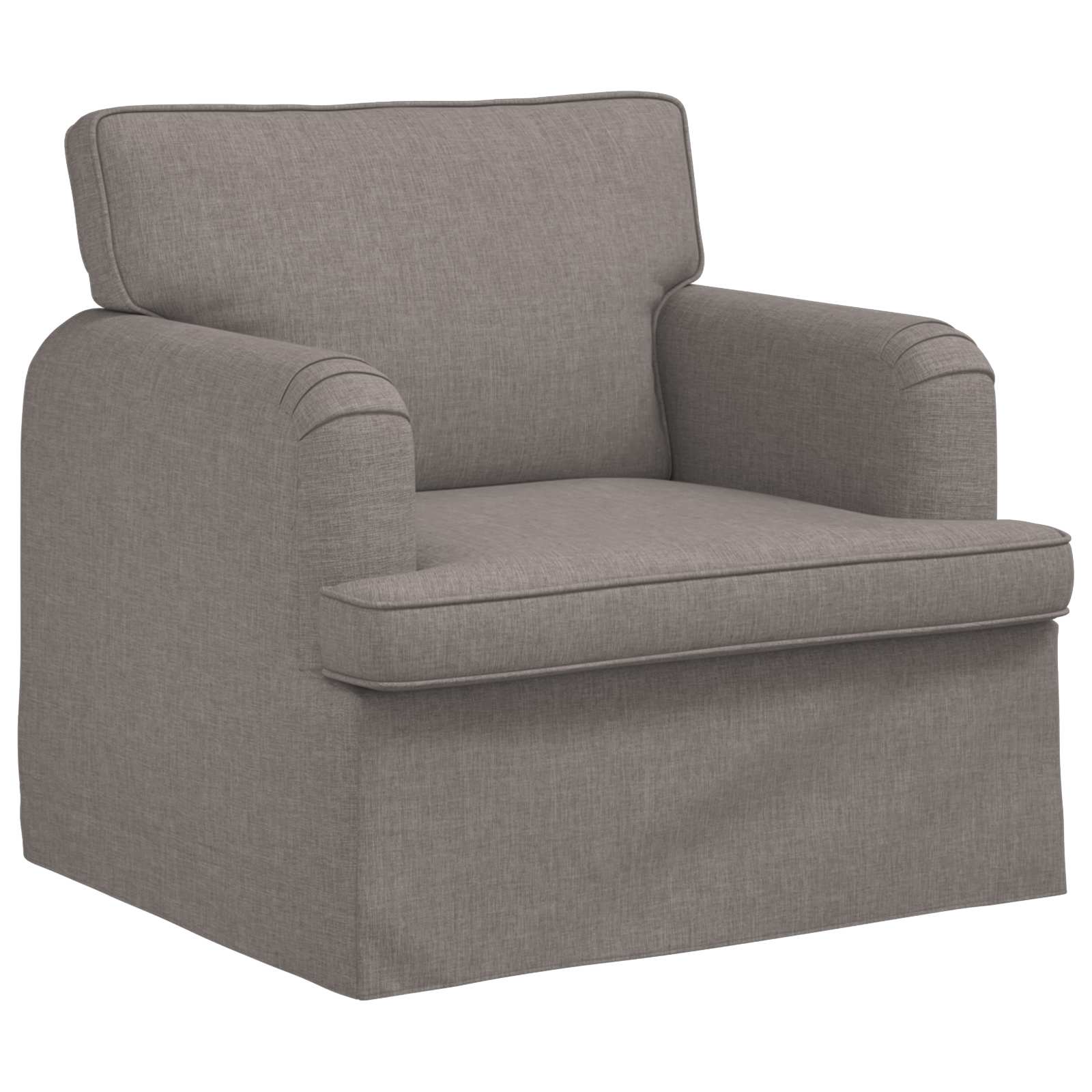 Sofa Taupe 84 x 80 x 85 cm Stoff