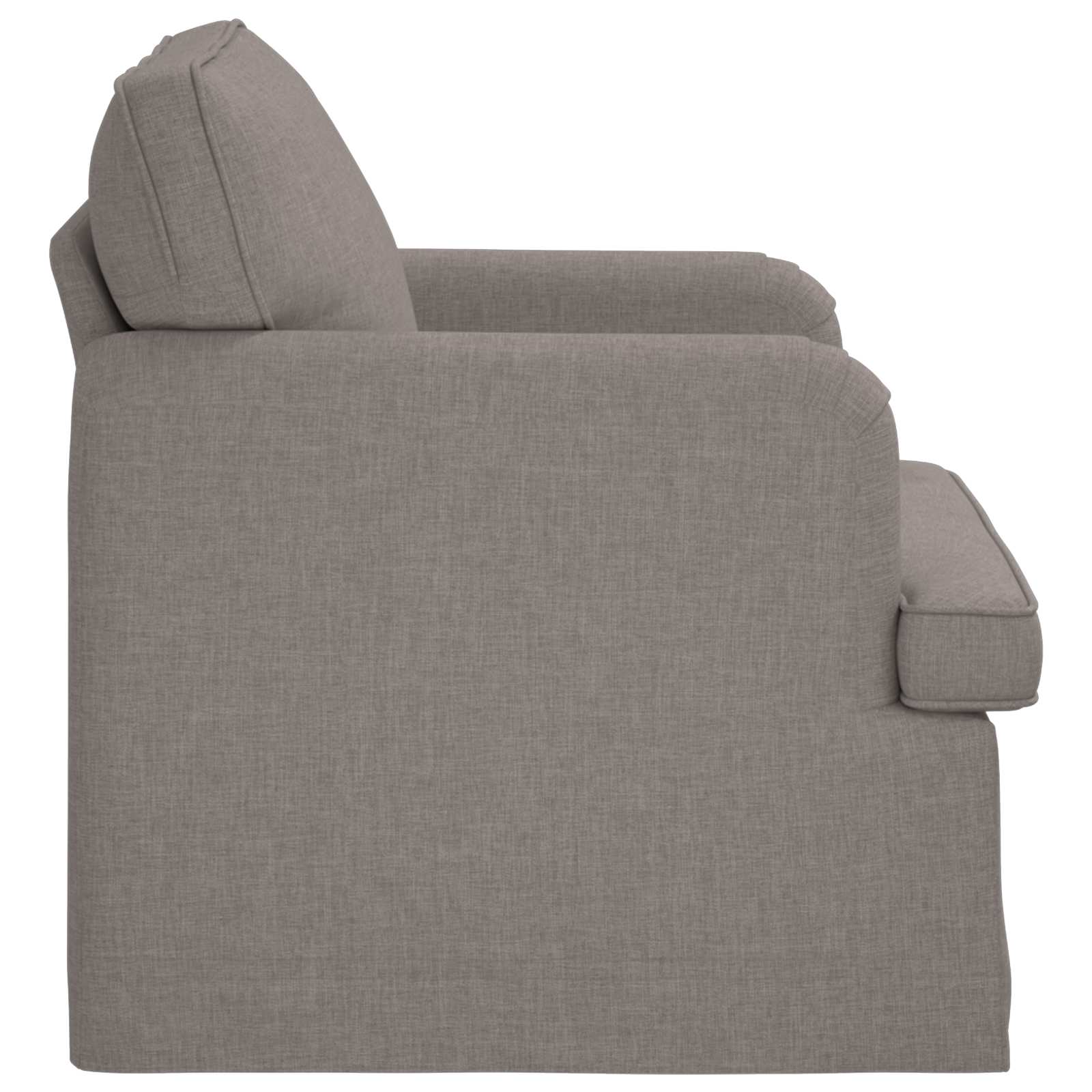 Sofa Taupe 84 x 80 x 85 cm Stoff