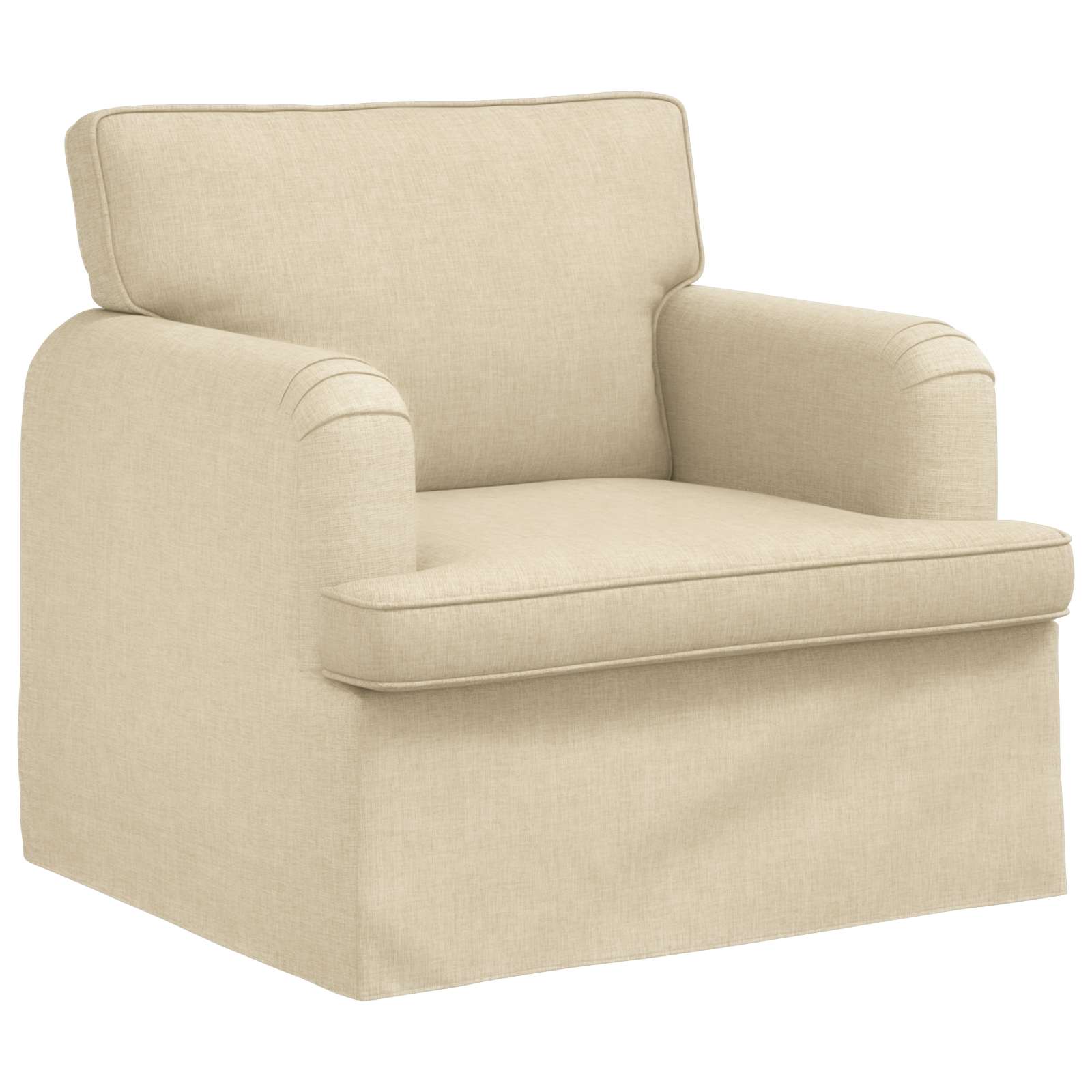 Sofa Creme 84 x 80 x 85 cm Stoff