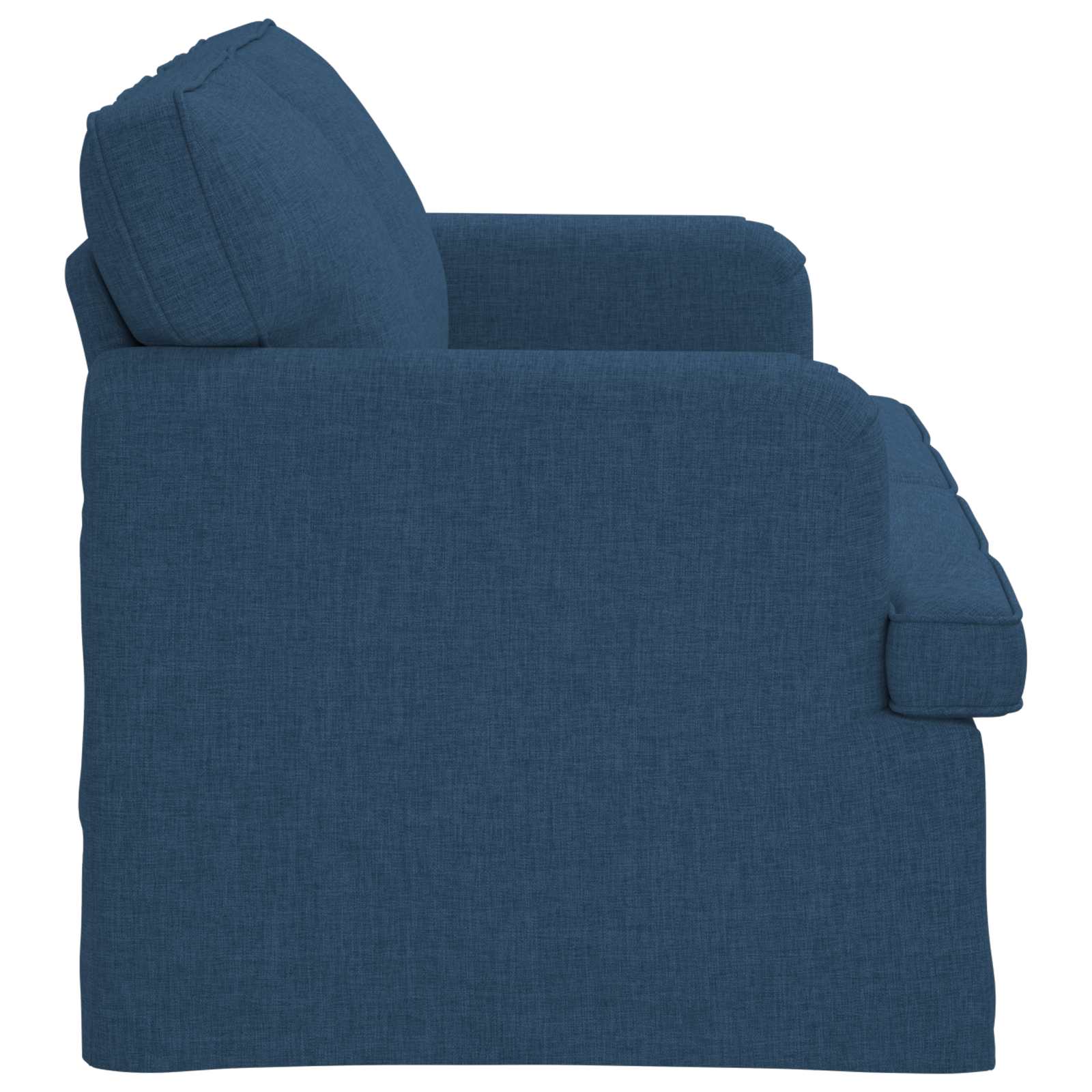 Sofa Blau 144 x 80 x 85 cm Stoff