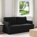 Sofa Schwarz 162 x 80 x 85 cm Stoff