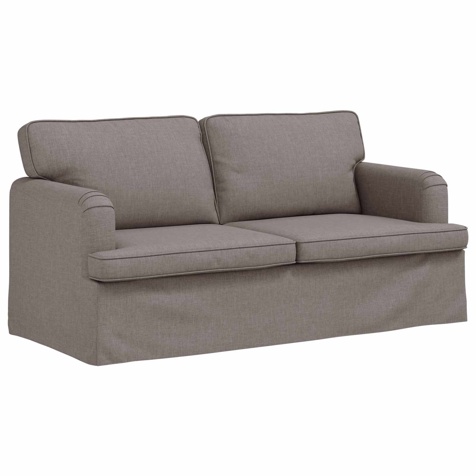 Sofa Taupe 162 x 80 x 85 cm Stoff