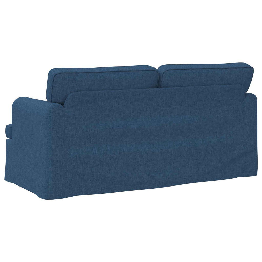 Sofa Blau 162 x 80 x 85 cm Stoff