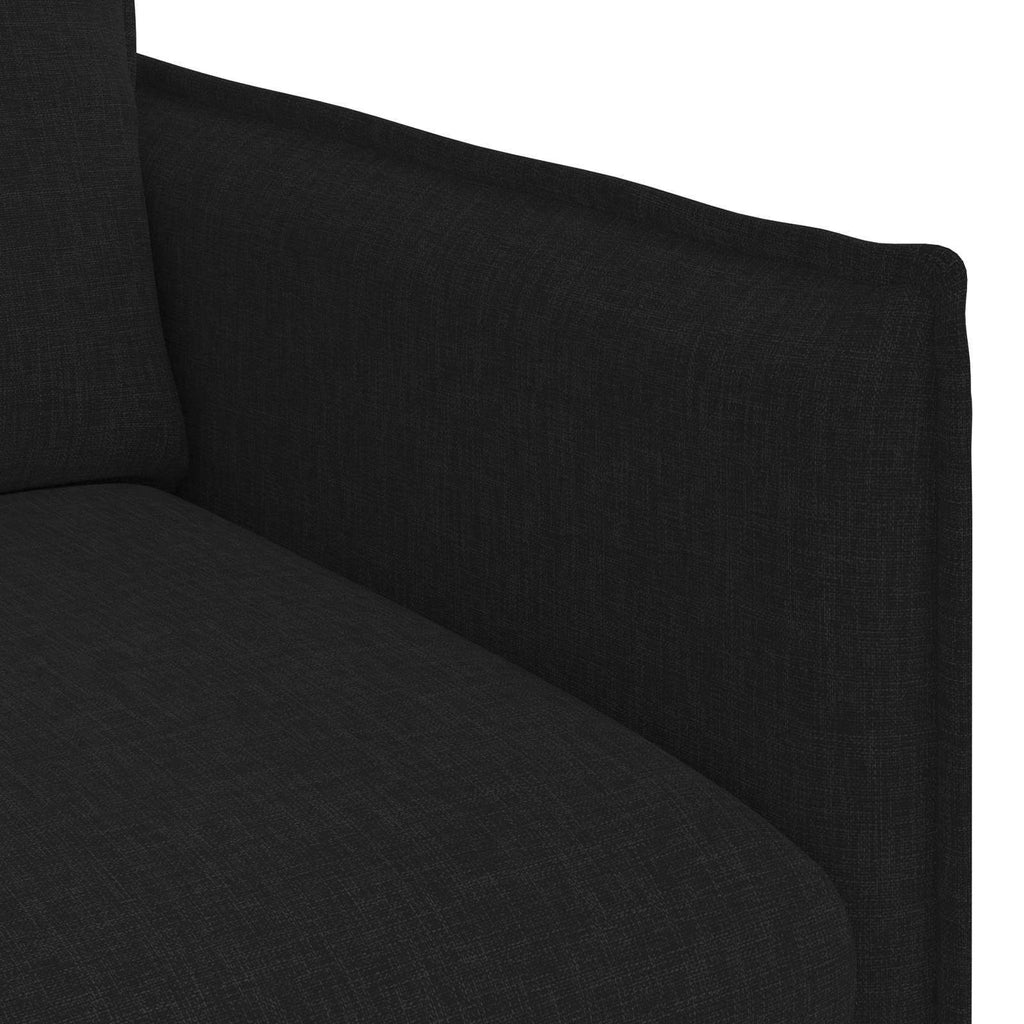 Sofa Schwarz 75 x 82 x 85 cm Stoff