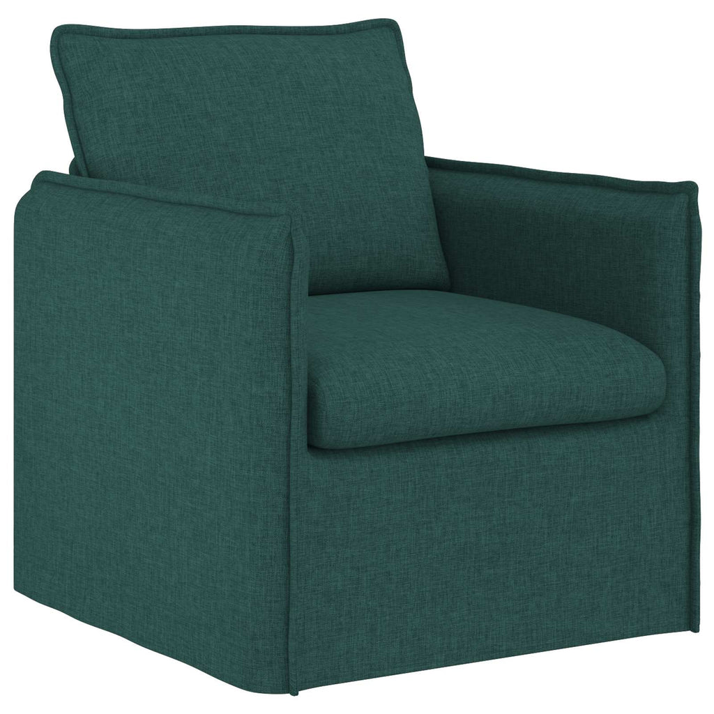 Sofa Dunkelgrün 75 x 82 x 85 cm Stoff