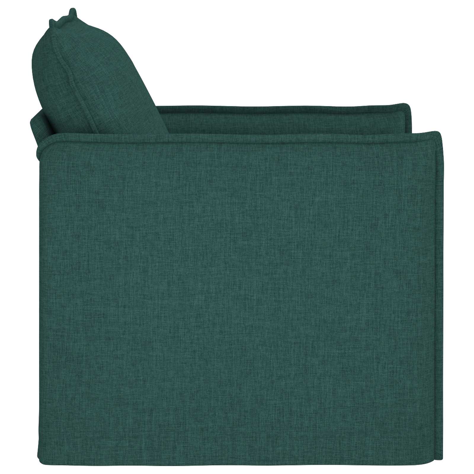 Sofa Dunkelgrün 75 x 82 x 85 cm Stoff