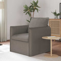 Sofa Taupe 75 x 82 x 85 cm Stoff