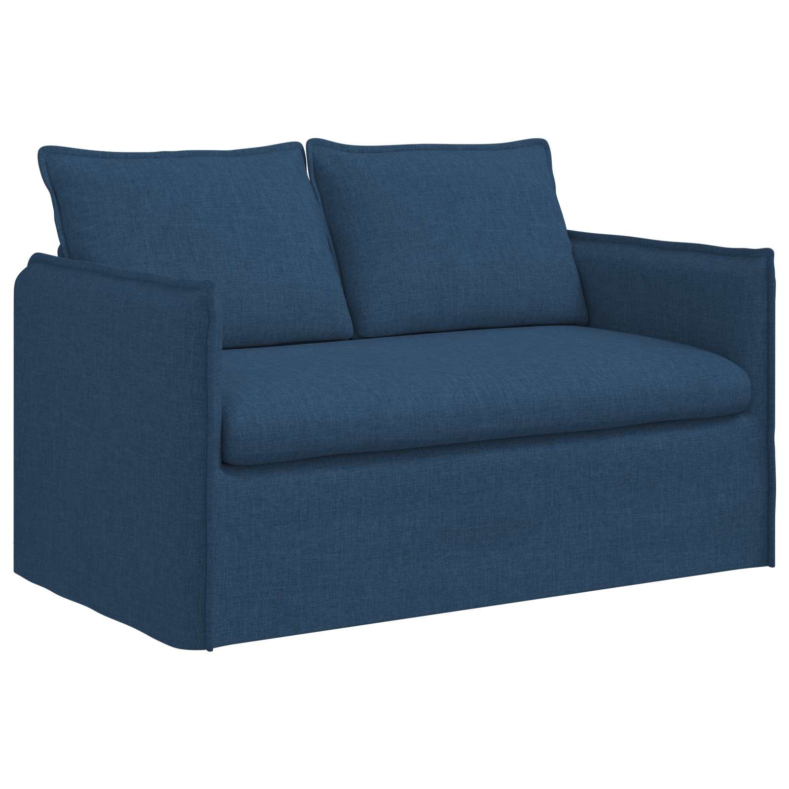 Sofa Blau 136 x 82 x 85 cm Stoff
