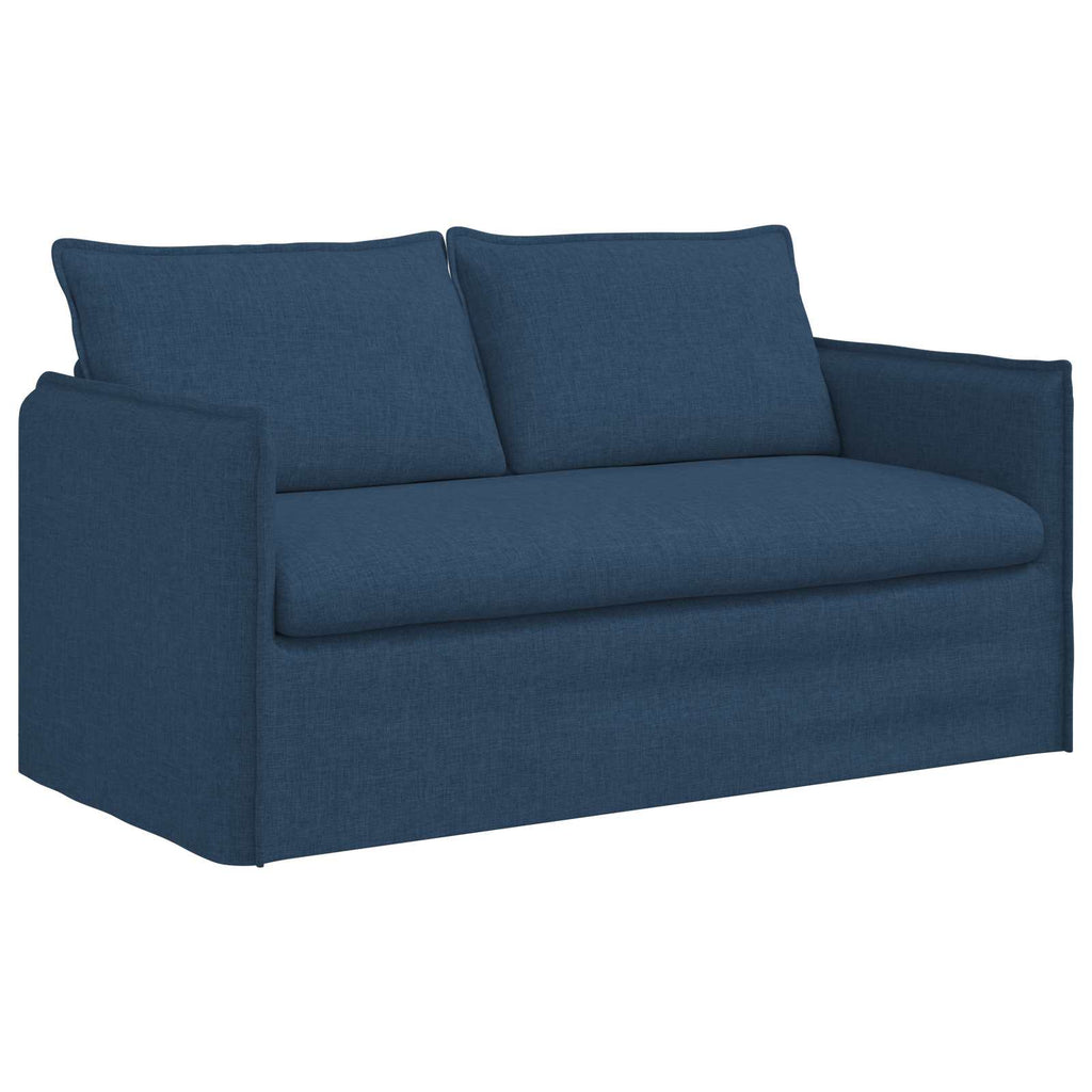 Sofa Blau 156 x 82 x 85 cm Stoff