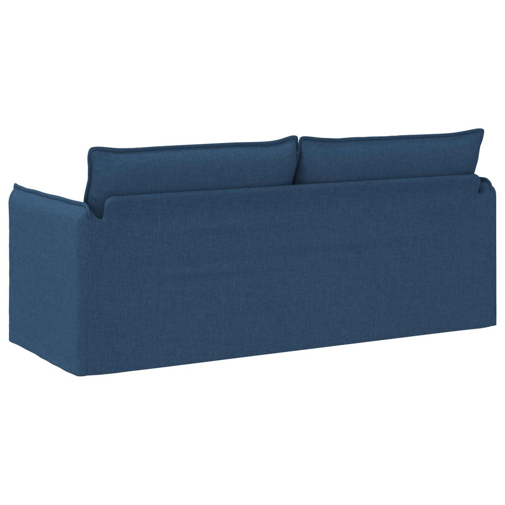 Sofa Blau 196 x 82 x 85 cm Stoff