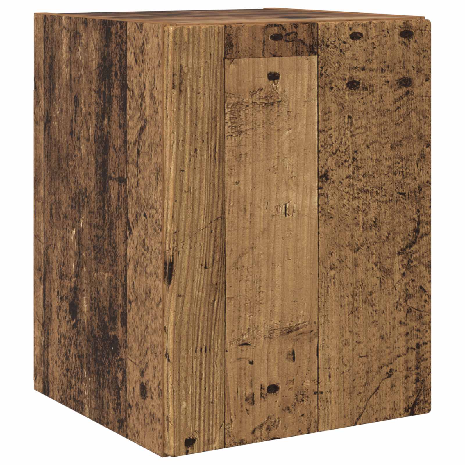 TV-Schrankset Wandmontiert 4 pcs Altholz Holzwerkstoff