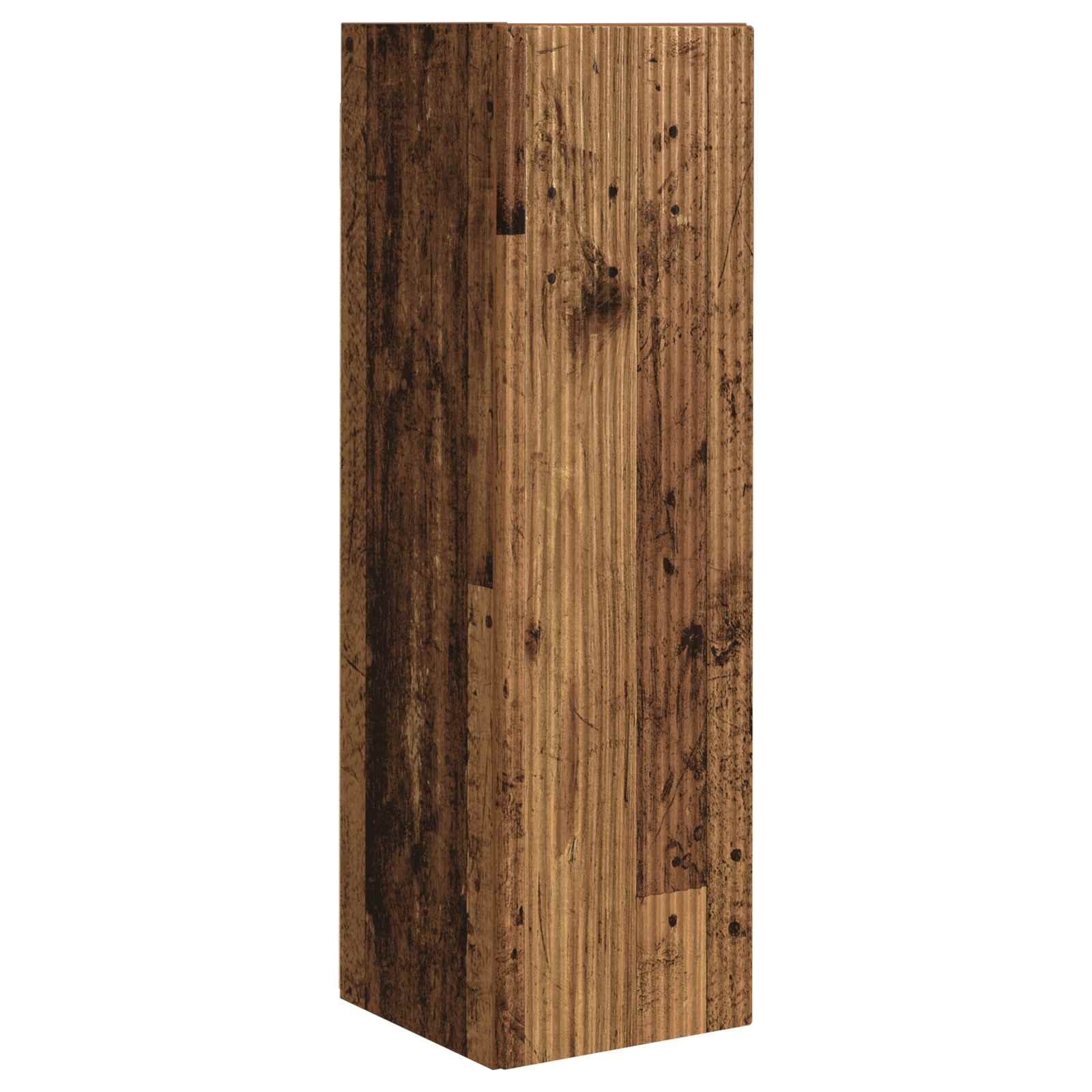 TV-Schrankset Wandmontiert 4 pcs Altholz Holzwerkstoff