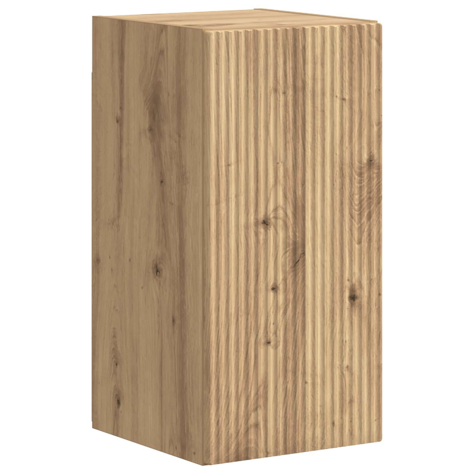 TV-Schrankset Wandmontiert 4 pcs Artisan-Eiche Holzwerkstoff