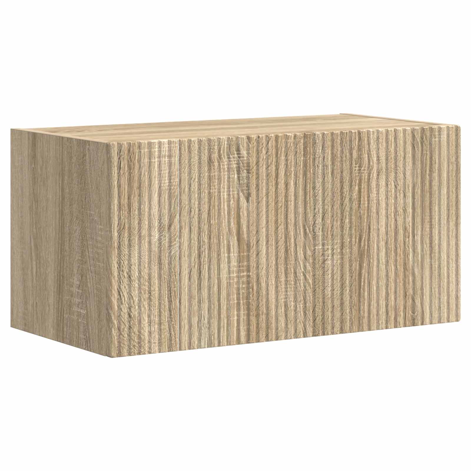 TV-Schrankset Wandmontiert 5 pcs Sonoma-Eiche Holzwerkstoff