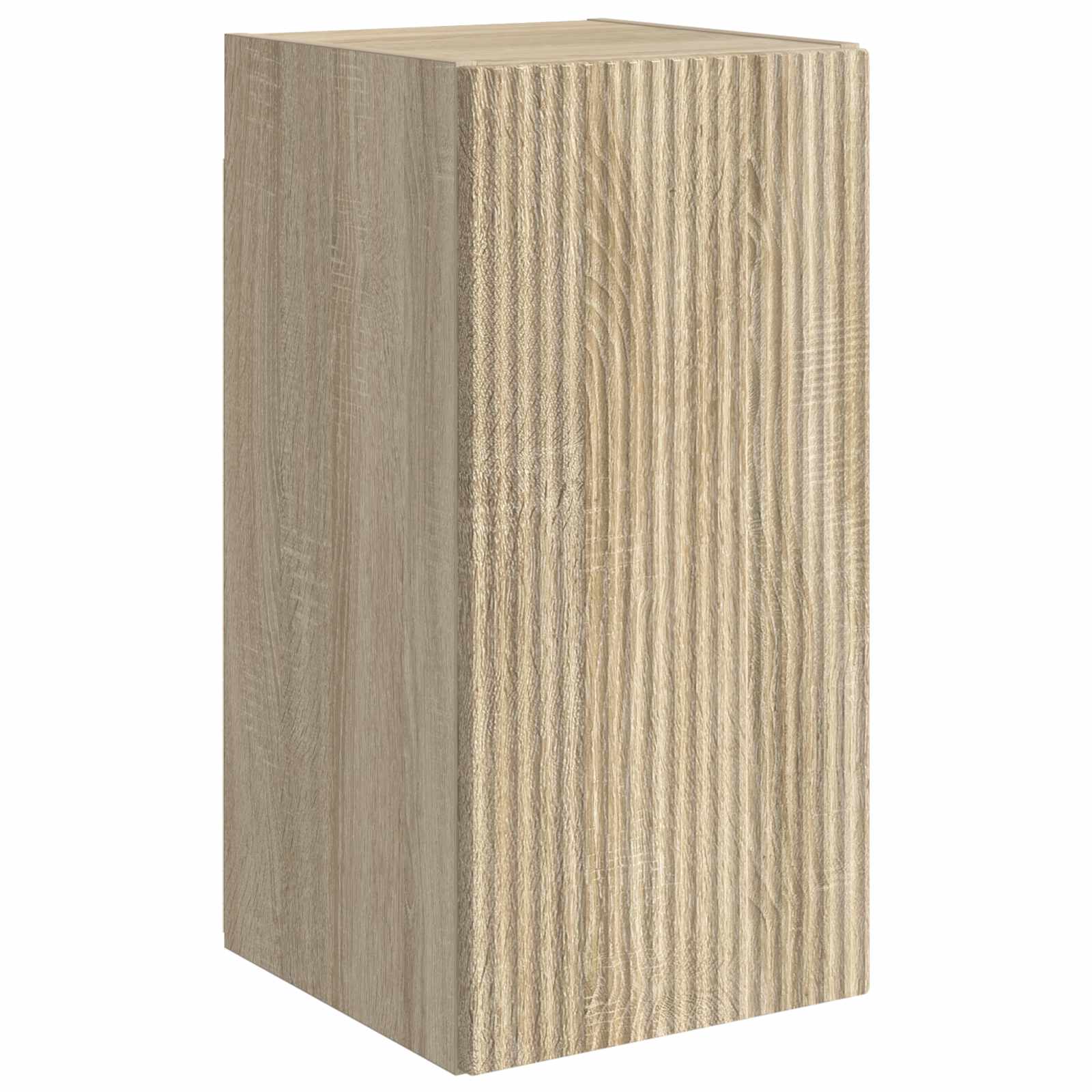 TV-Schrankset Wandmontiert 6 pcs Sonoma-Eiche Holzwerkstoff