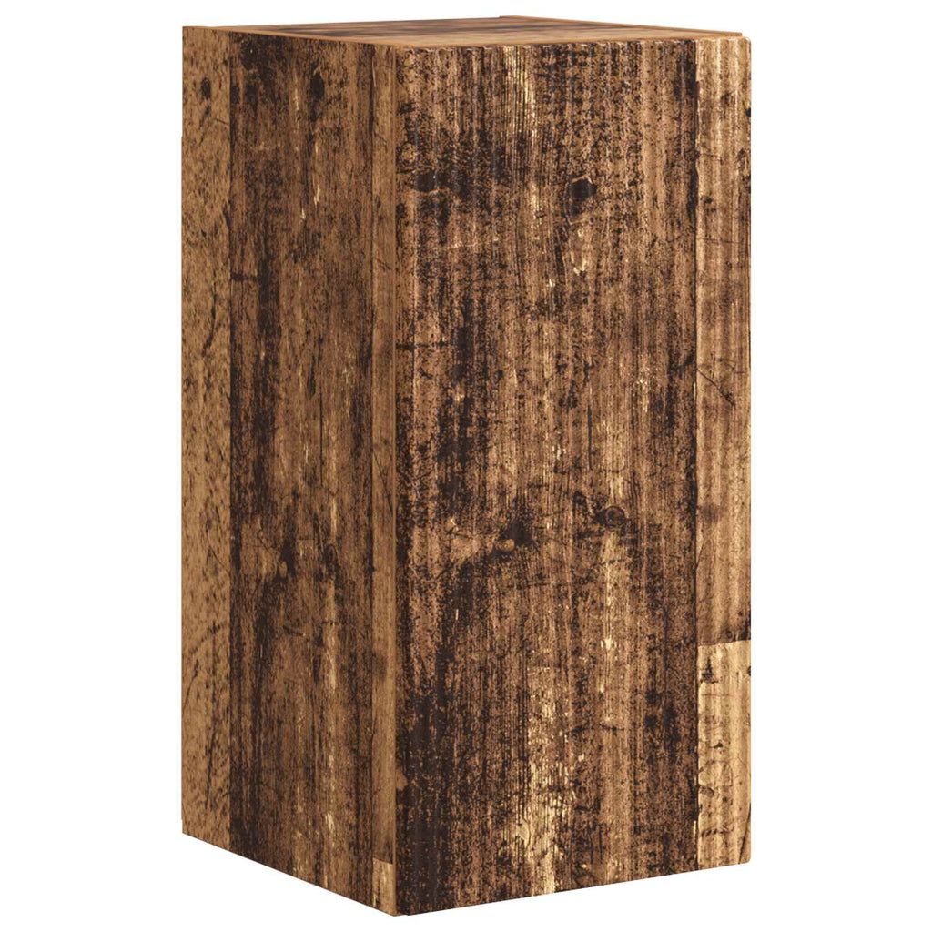 TV-Schrankset Wandmontiert 5 pcs Altholz Holzwerkstoff