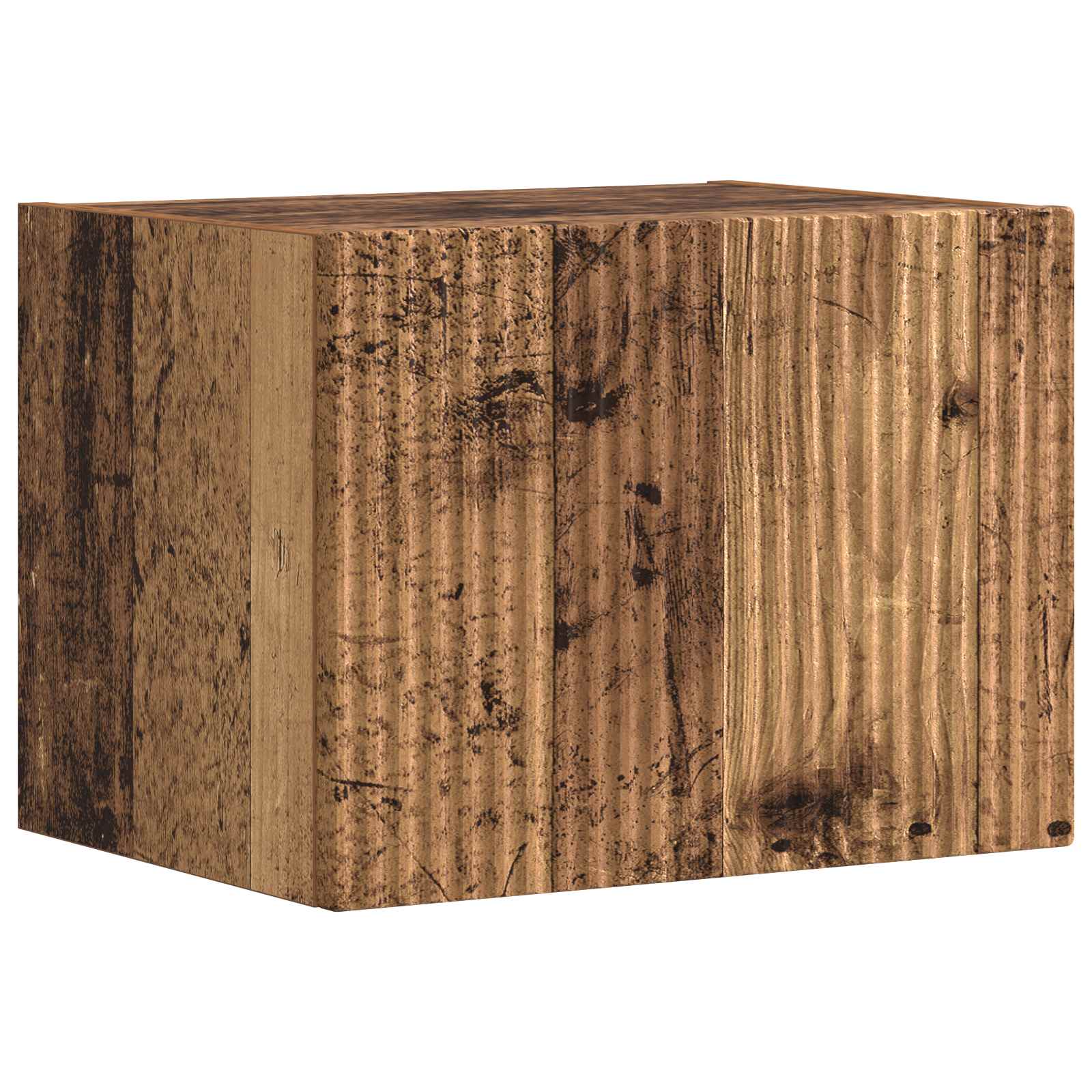 TV-Schrankset Wandmontiert 5 pcs Altholz Holzwerkstoff
