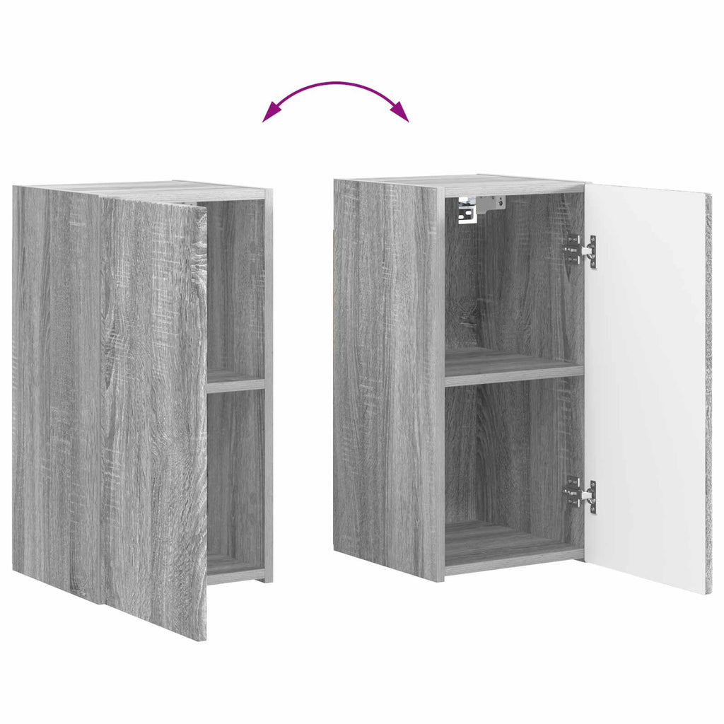 TV-Schrankset 6 pcs Graues Sonoma Holzwerkstoff