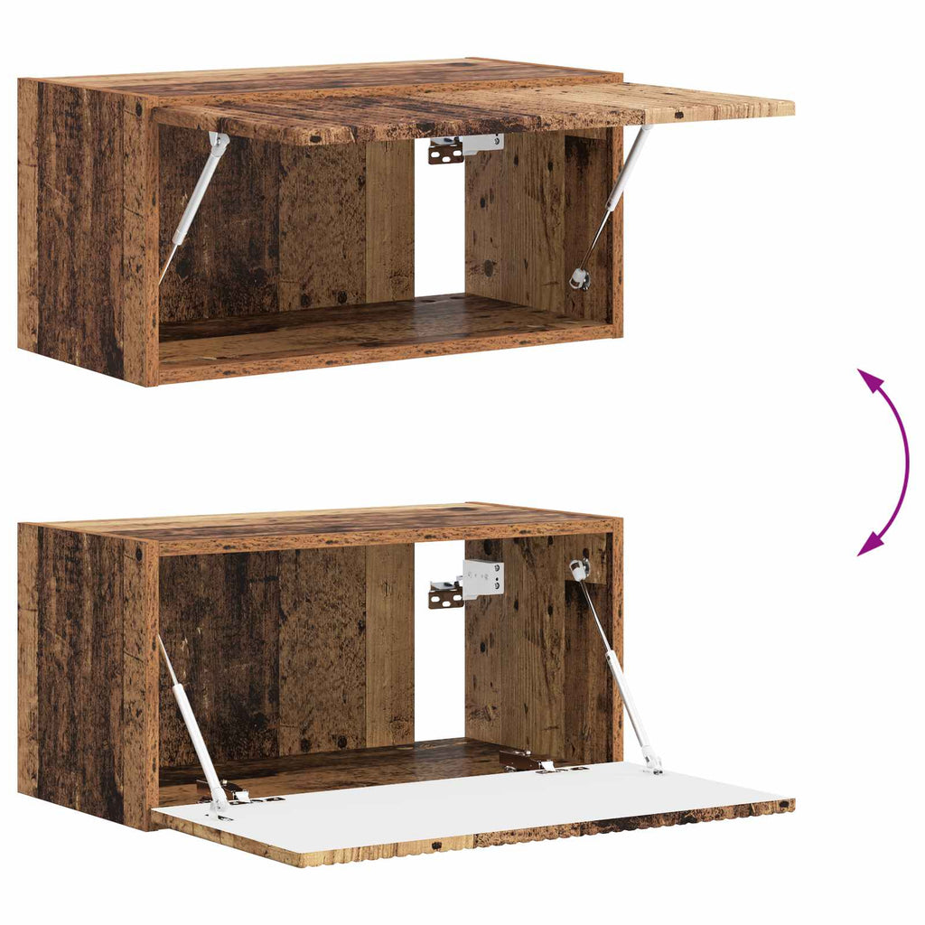 TV-Schrankset 6 pcs Altholz Holzwerkstoff