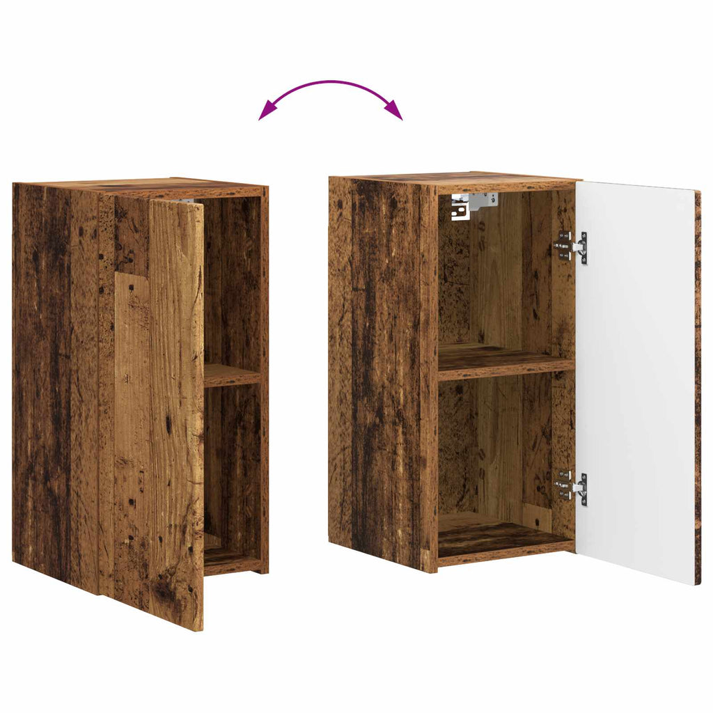 TV-Schrankset 6 pcs Altholz Holzwerkstoff