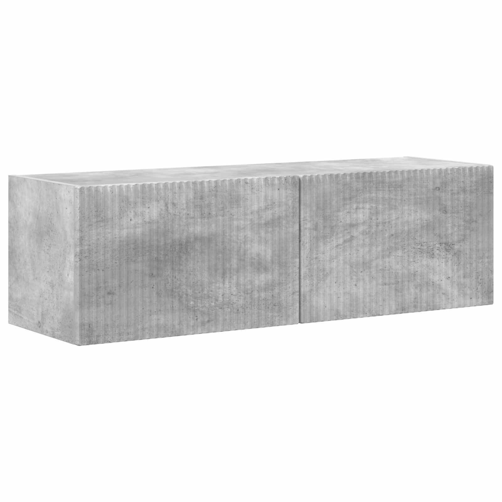 TV-Schrankset 4 pcs Beton Grau Holzwerkstoff