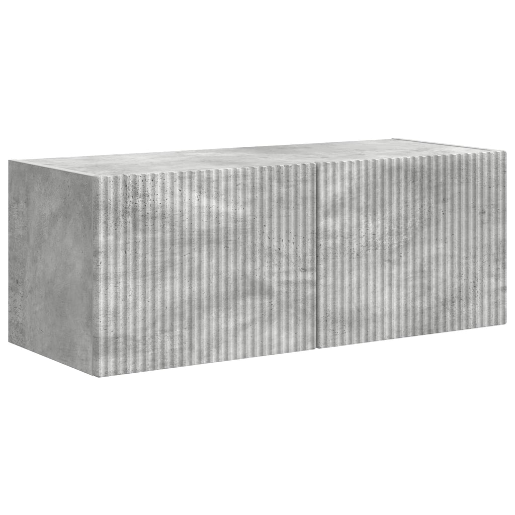 TV-Schrankset 4 pcs Beton Grau Holzwerkstoff