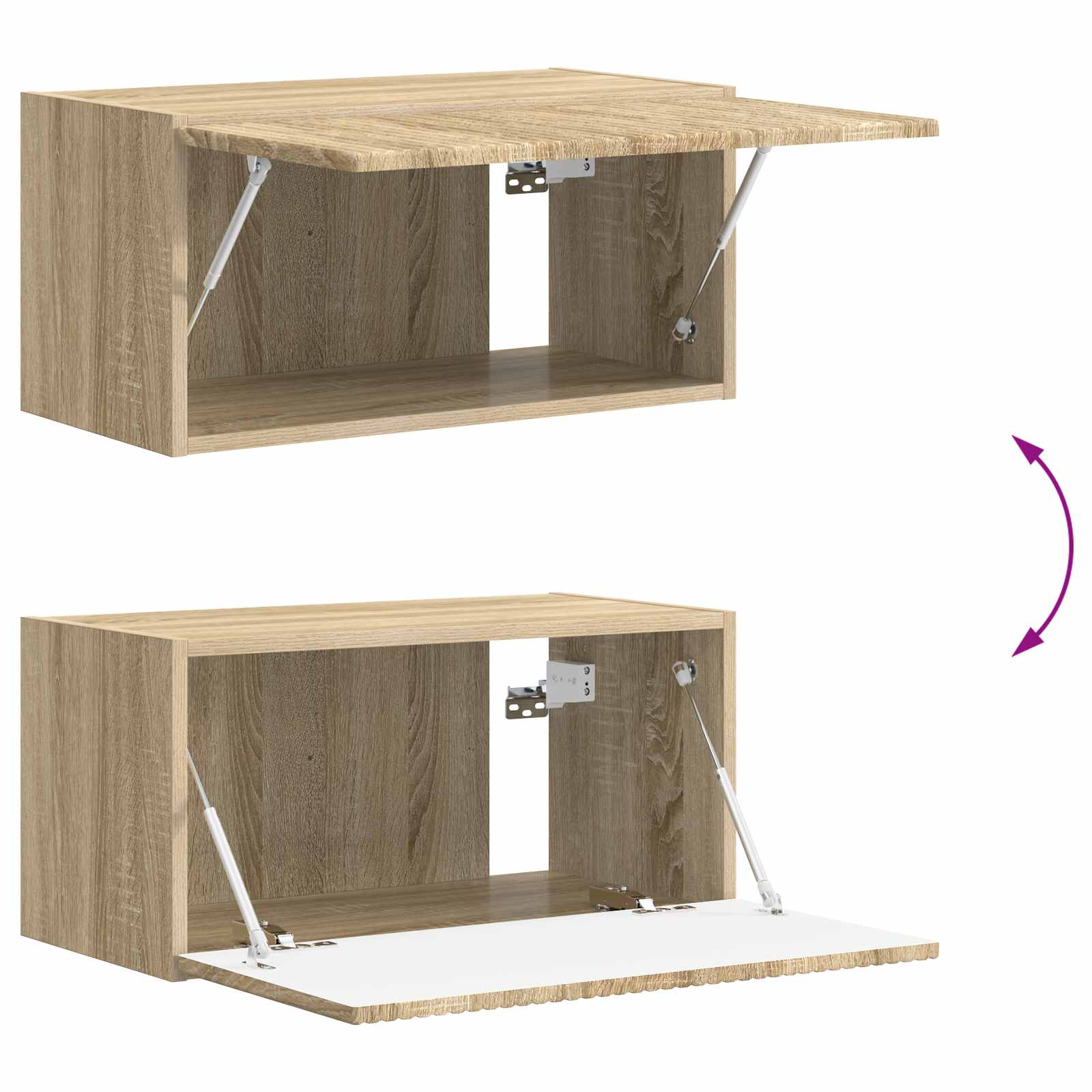 TV-Schrankset 6 pcs Sonoma-Eiche Holzwerkstoff