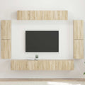 TV-Schränk 8 pcs Sonoma-Eiche