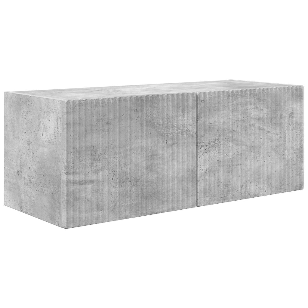 TV-Schränk 8 pcs Beton Grau