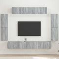 TV-Schränk 8 pcs Graues Sonoma