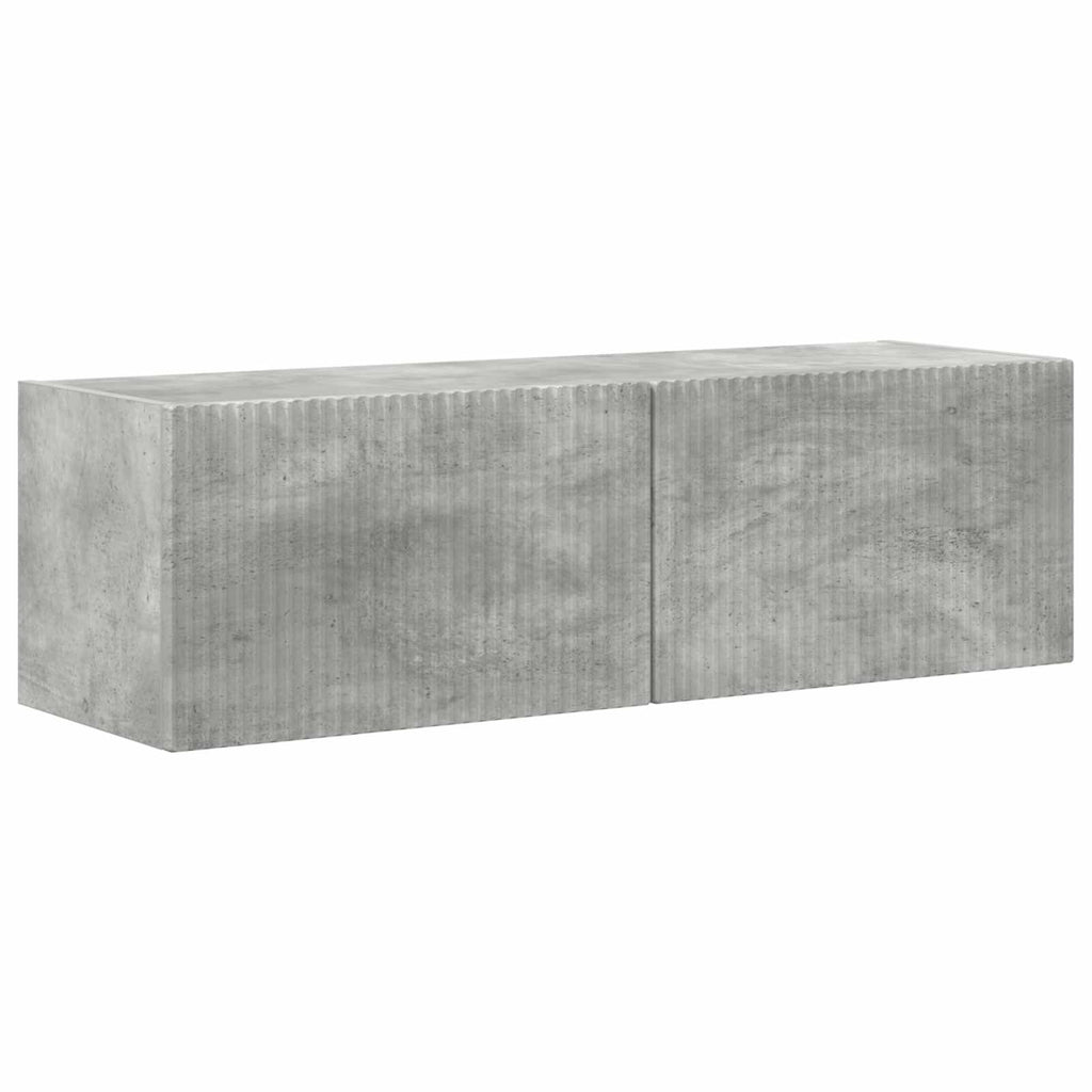 TV-Schrankset 4 pcs Beton Grau Holzwerkstoff