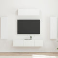 TV-Schränk 5 pcs Weiß