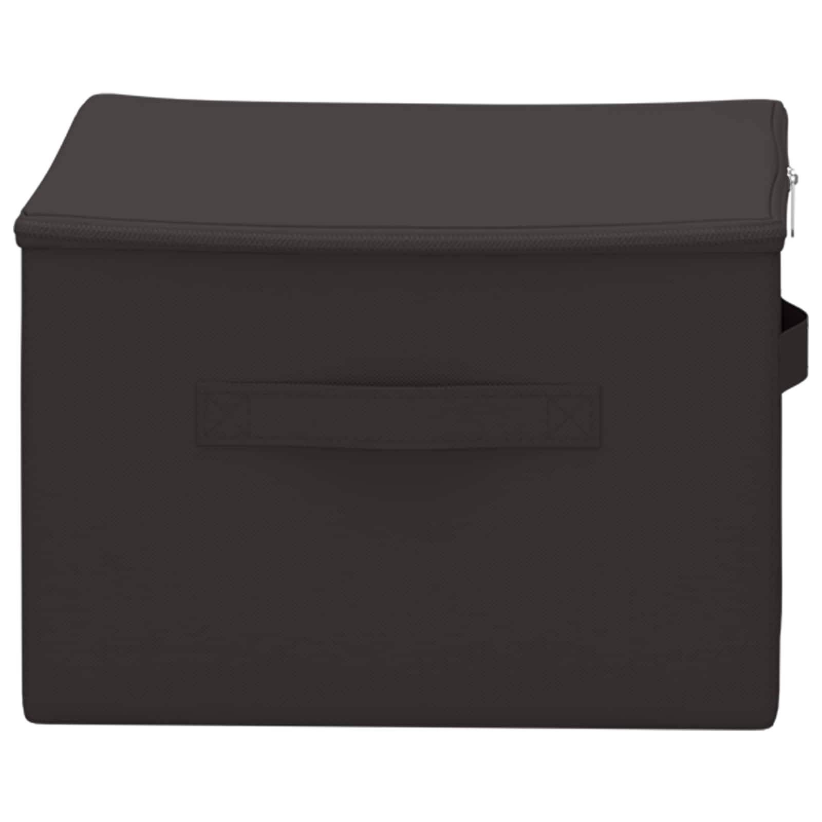 Aufbewahrungsbox 24 pcs Anthrazit 43 x 34 x 23 cm Vliesstoff